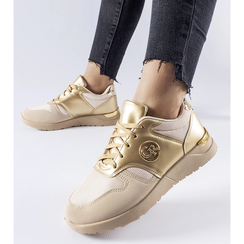 Sneakers sportive Almenno beige 1
