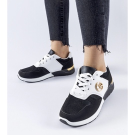 Sneakers sportive Almenno bianche e nere bianco 1