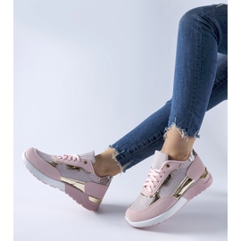 Sneakers Roganzuolo rosa glitter 1