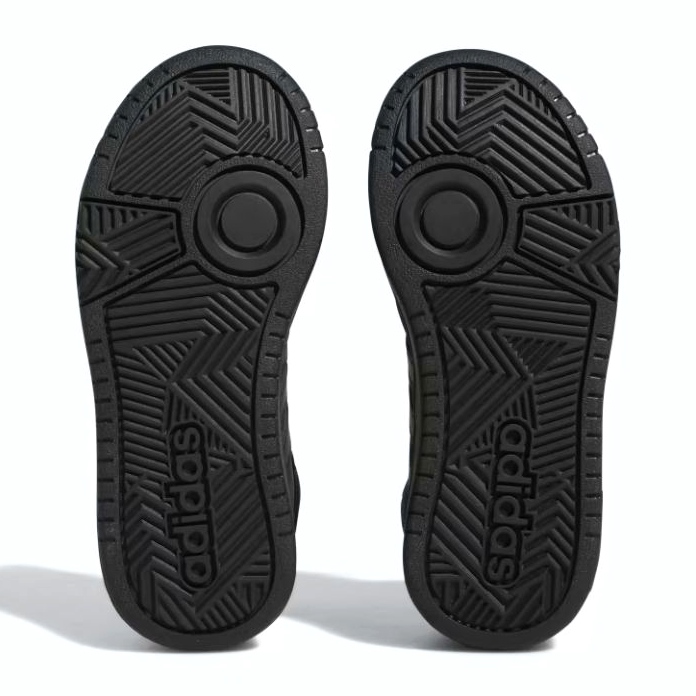 Scarpe Adidas Hoops Mid 3.0 K Jr HR0228 nero 2