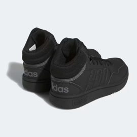 Scarpe Adidas Hoops Mid 3.0 K Jr HR0228 nero 3