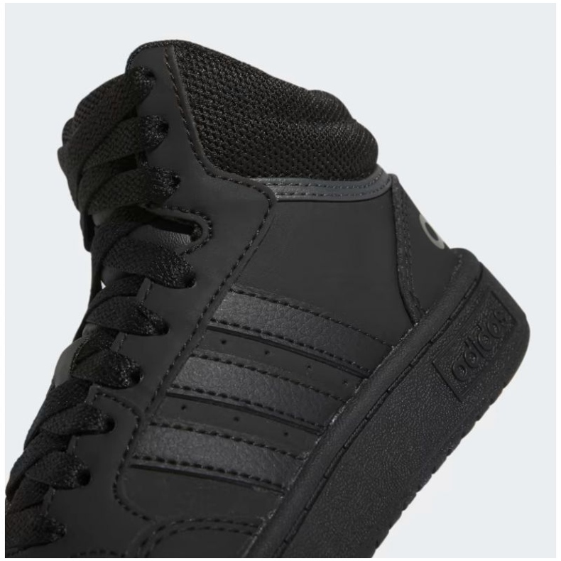 Scarpe Adidas Hoops Mid 3.0 K Jr HR0228 nero 5