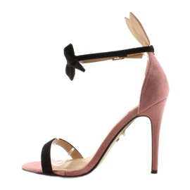 Sandali su spilla con orecchie ZJ-15P Pink rosa 1