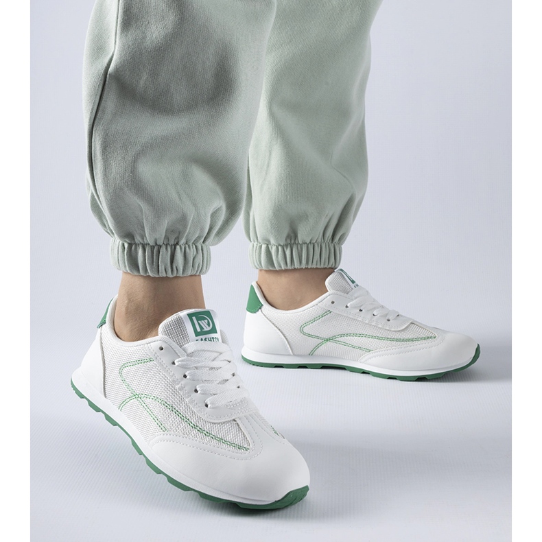 Sneaker sportiva bianca Pinarella bianco 1