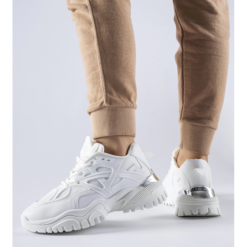 Sneakers sportive bianche Cislago bianco 1