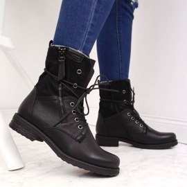 Borsa Jezzi W JEZ254A con lacci e cerniera, nera nero 2