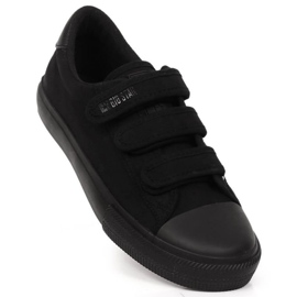 Sneakers Big Star M INT1839 con velcro, nere nero 1