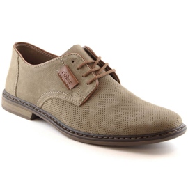 Scarpe Rieker M RKR576A in pelle, marrone chiaro 2