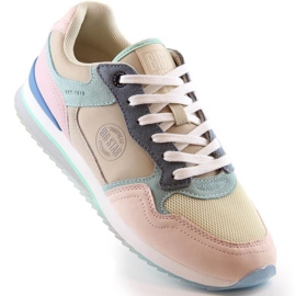 Sneakers Big Star W INT1851 in pelle, multicolor multicolore 1