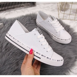 Sneakers Big Star W FF274024 bianche traforate bianca 1