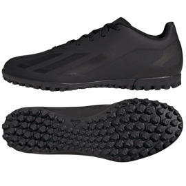 Scarpe da calcio adidas X Crazyfast.4 Tf M IE1577 nero 1