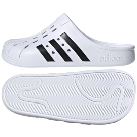 Adidas Adilette Clog FY8970 infradito sportive in schiuma bianca 1