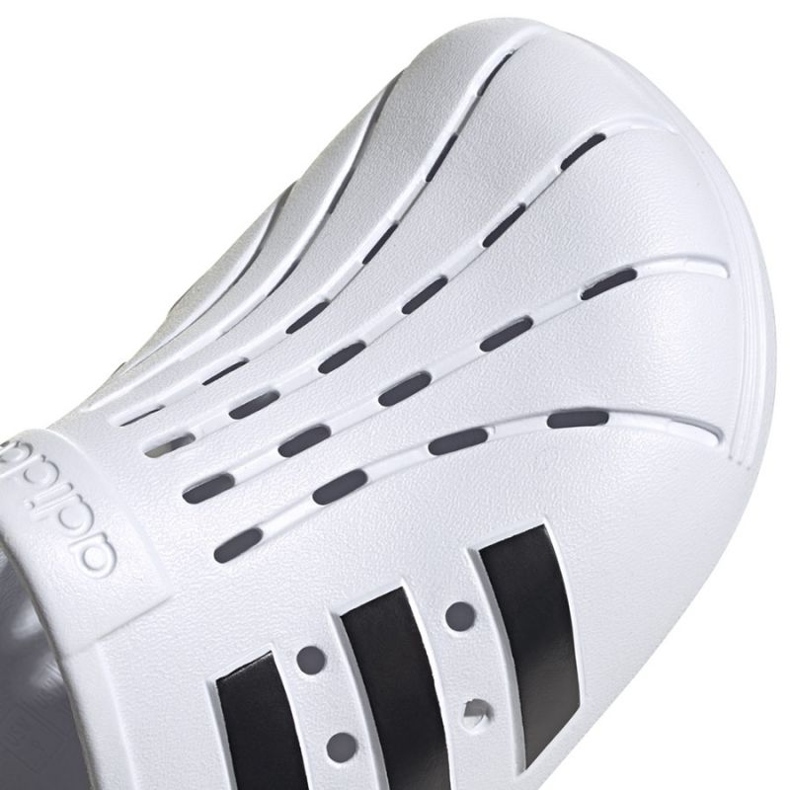 Adidas Adilette Clog FY8970 infradito sportive in schiuma bianca 3