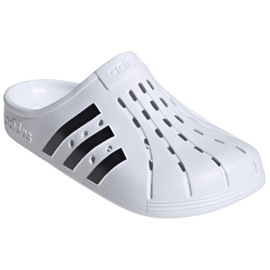 Adidas Adilette Clog FY8970 infradito sportive in schiuma bianca 4