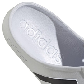 Adidas Adilette Clog FY8970 infradito sportive in schiuma bianca 5
