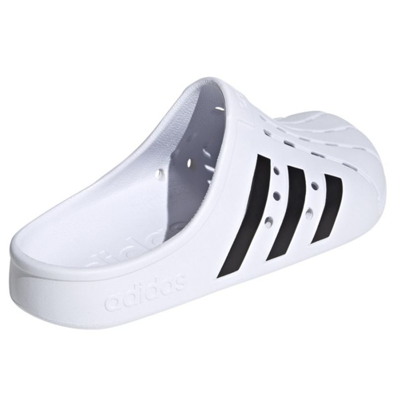 Adidas Adilette Clog FY8970 infradito sportive in schiuma bianca 7