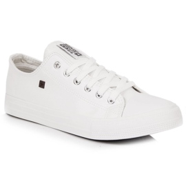 Sneakers da uomo in ecopelle bianche Big Star V174347 bianco 2