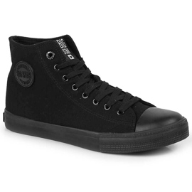 Sneakers alte da uomo nere Big Star FF174550 1
