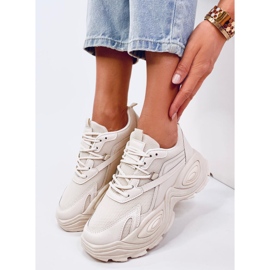 Scarpe da ginnastica Wally Beige 1