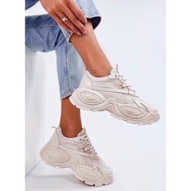 Scarpe da ginnastica Wally Beige 2