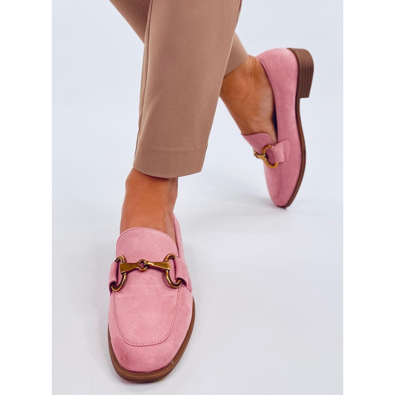 Mocassini da donna Linda Pink rosa 2