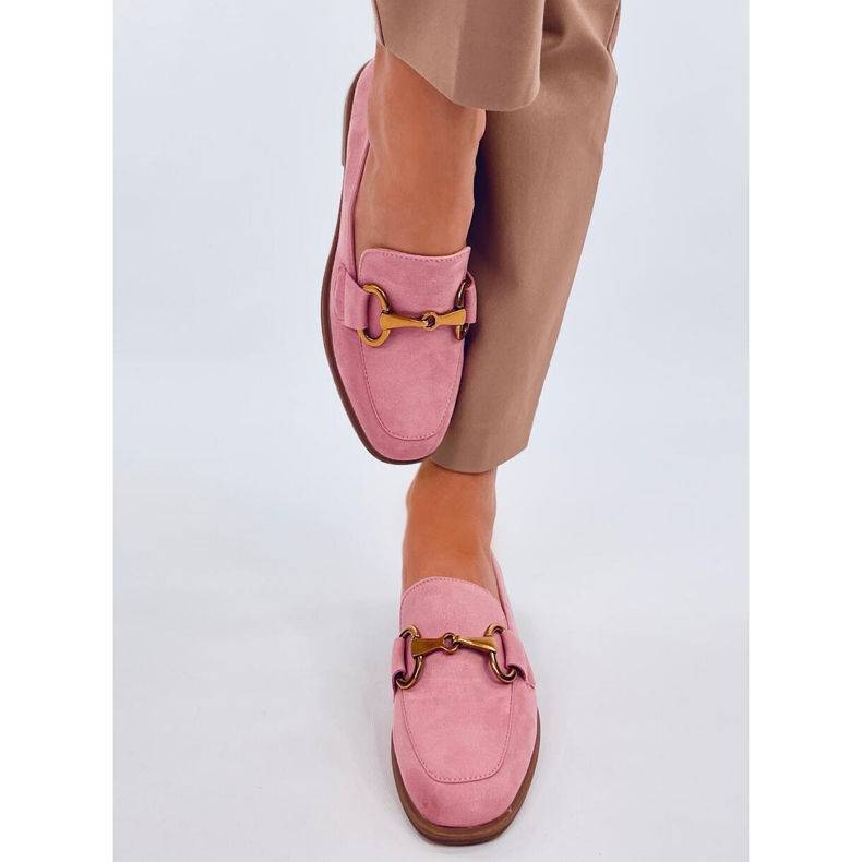 Mocassini da donna Linda Pink rosa 1