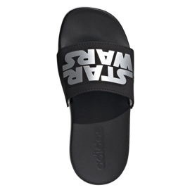 Infradito Adidas Adilette Comfort Star Wars Jr ID5237 nero 1