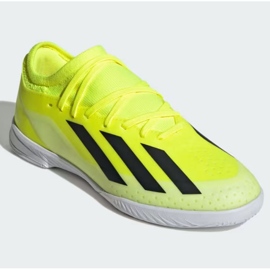 Scarpe da calcio adidas X Crazyfast League In Jr IF0685 giallo 1