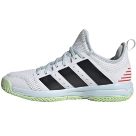 Scarpe da pallamano Adidas Stabil Jr ID1137 bianca 1