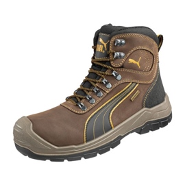 Scarpe Puma Sierra Nevada Mid MLI-S16B9, marrone scuro 1