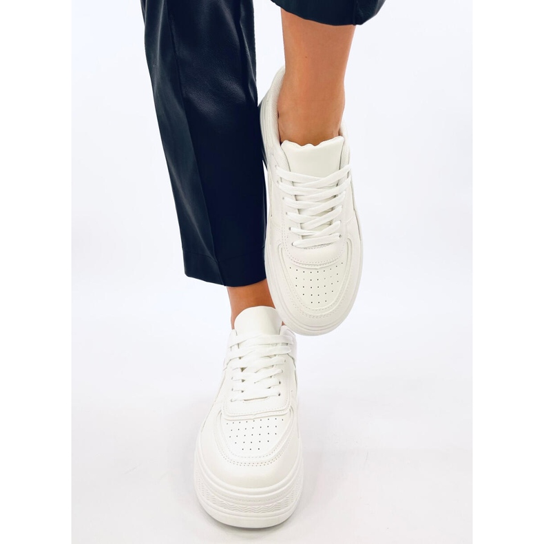 Sneakers Moriau bianche da donna bianco 1