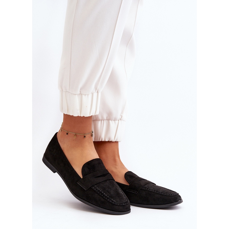 Mocassini Classici da Donna Olevin Nero 2