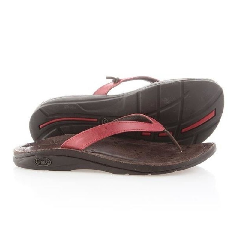 Infradito Chaco Locavore rosse W J102202 rosso 1