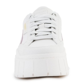 Scarpe Puma Mayze Stack Premium Whisper W 384421-01 bianco 1