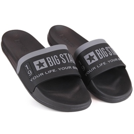 Infradito sportive nere Big Star LL274732 nero 2