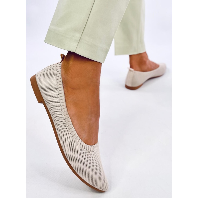 Ballerine traforate Kreiss Beige 2