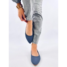 Kreiss Ballerine traforate blu 1