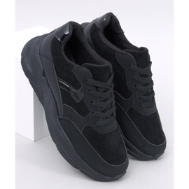 Clervie Scarpe da ginnastica con zeppa nere nero 1