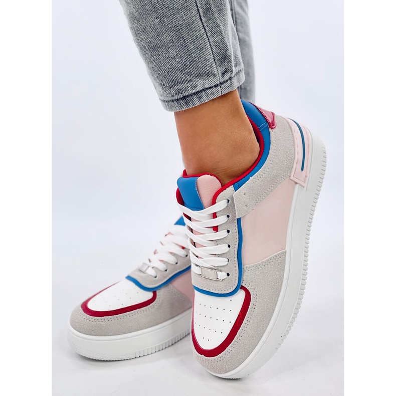 Scarpe da ginnastica colorate Adames rosse rosso 2