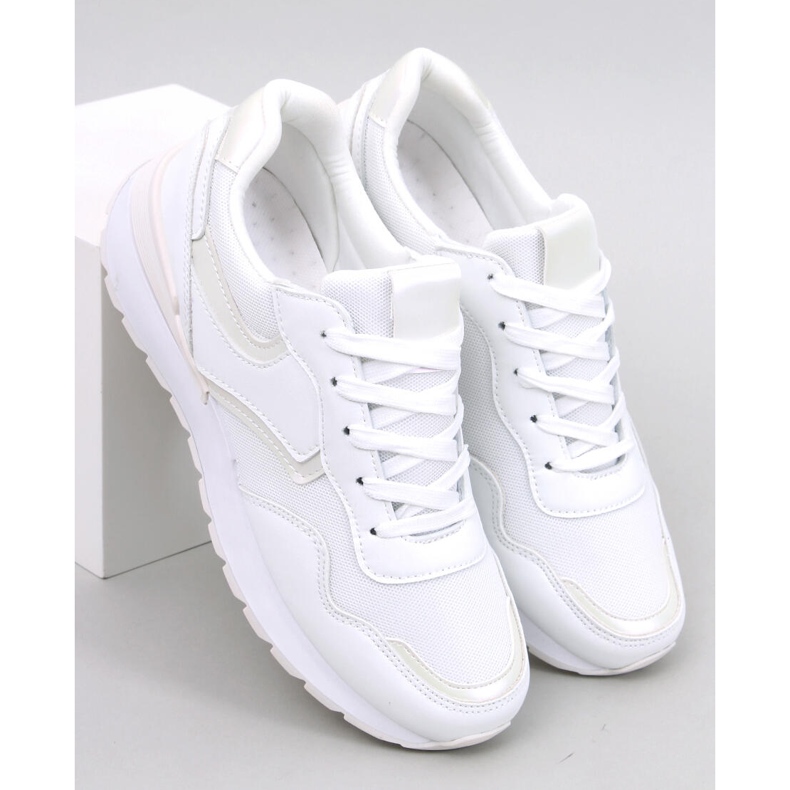 Sneakers da donna Navar White cangiante bianco 1