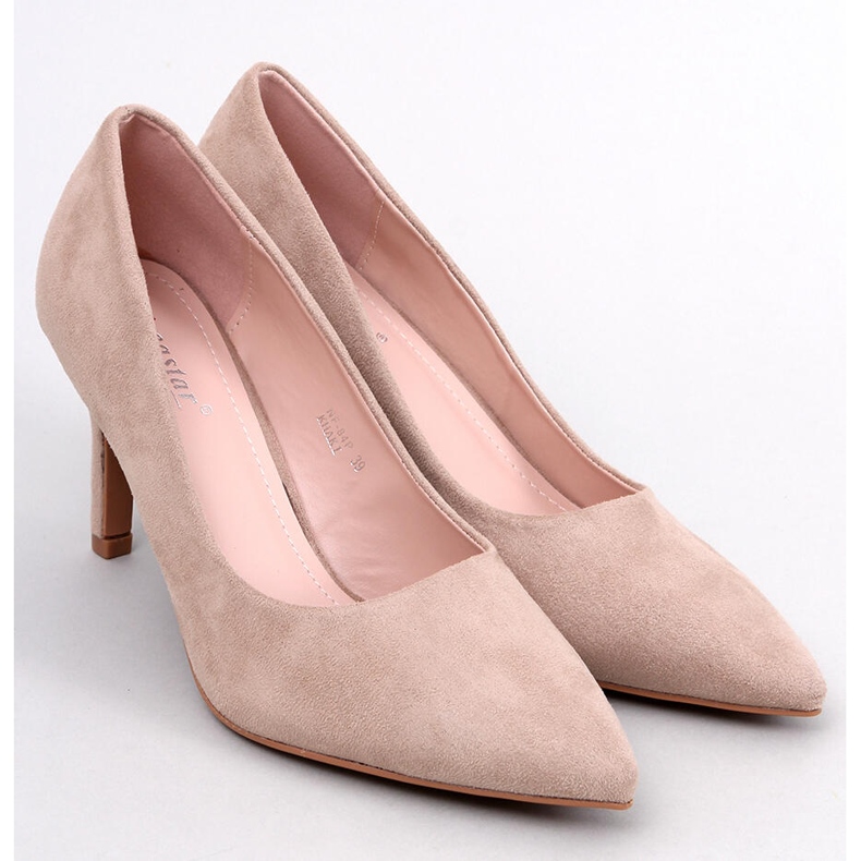 Classico stiletto Eurielle Khaki da donna beige 1