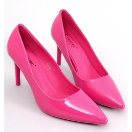Décolleté a stiletto laccate fucsia Charlotte rosa 1