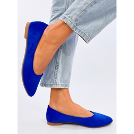 Ballerine con soletta in pelle Keys Sky Blue 1