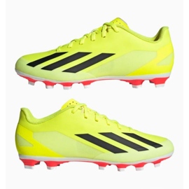 Scarpe Adidas X Crazyfast Club FxG IG0618 giallo 1