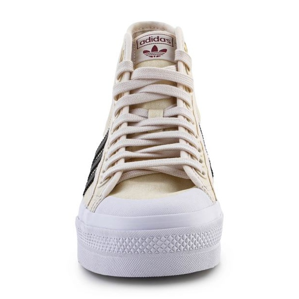 Scarpe Adidas Nizza Platform Mid W H00641 beige 1