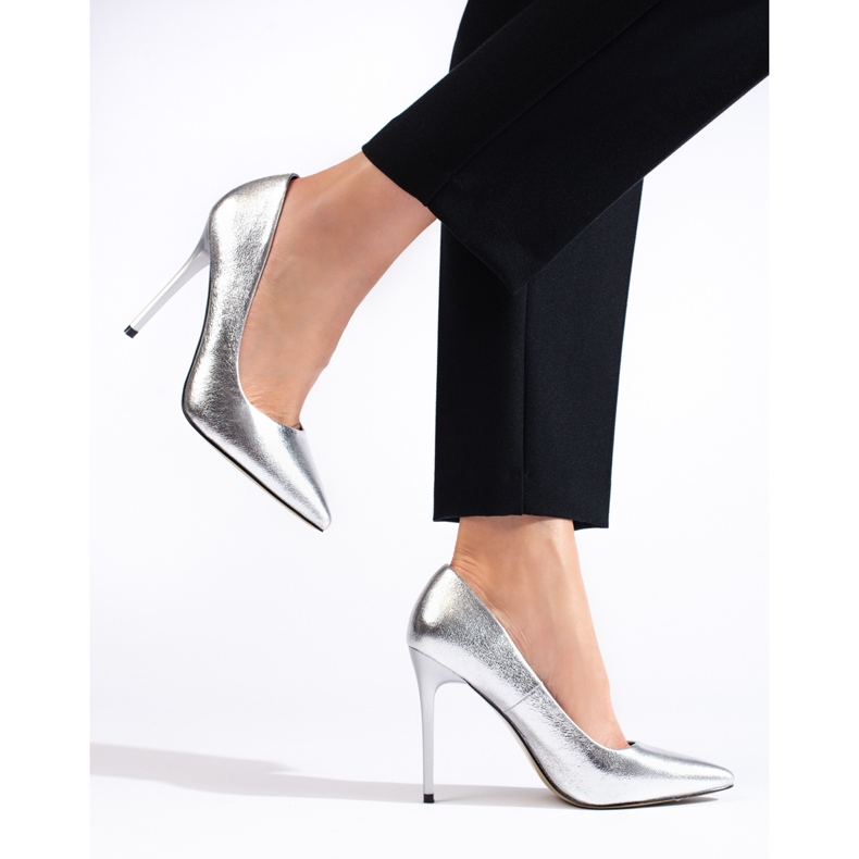 Goodin Tacchi alti alla moda d'argento 2