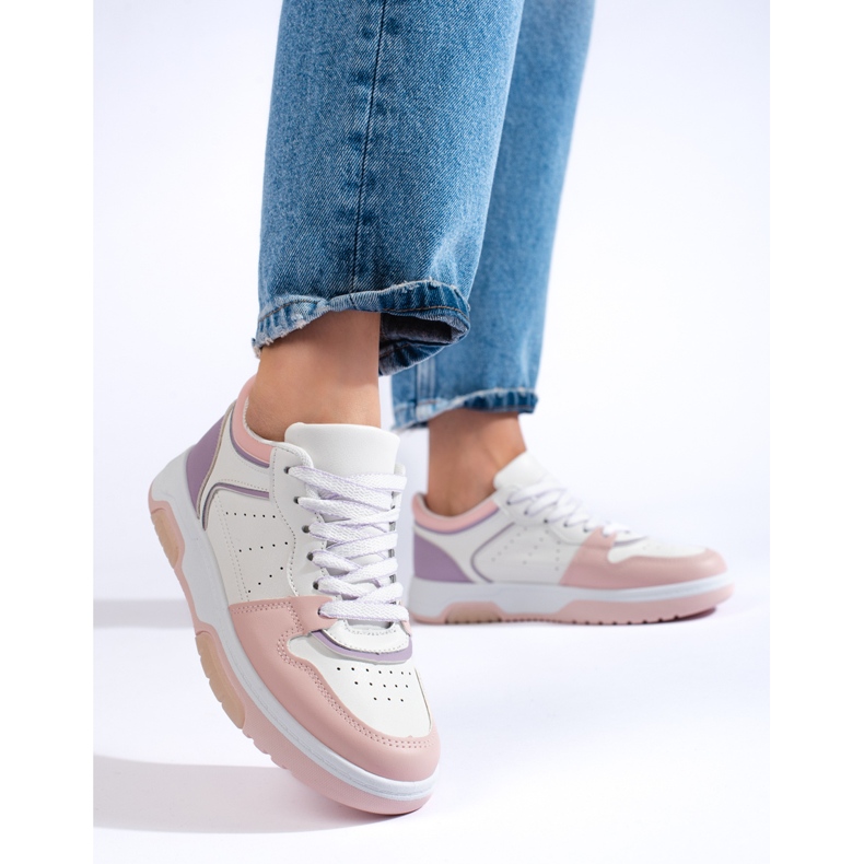 Scarpe sportive da donna Shelovet colori pastello multicolore 1