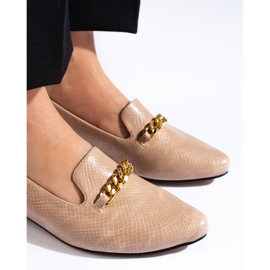 Signori a punta da donna beige di Daszyński 2