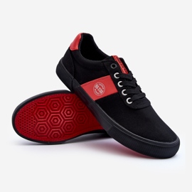 Sneakers in tessuto da uomo Big Star JJ174255 Nere nero 1
