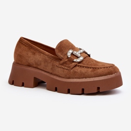 Mocassini Da Donna Con Decorazione Camel Ellise marrone 1
